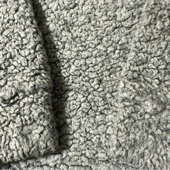 Original Weatherproof Vintage women's size large grey pullover sherpa - Picture 4 of 5